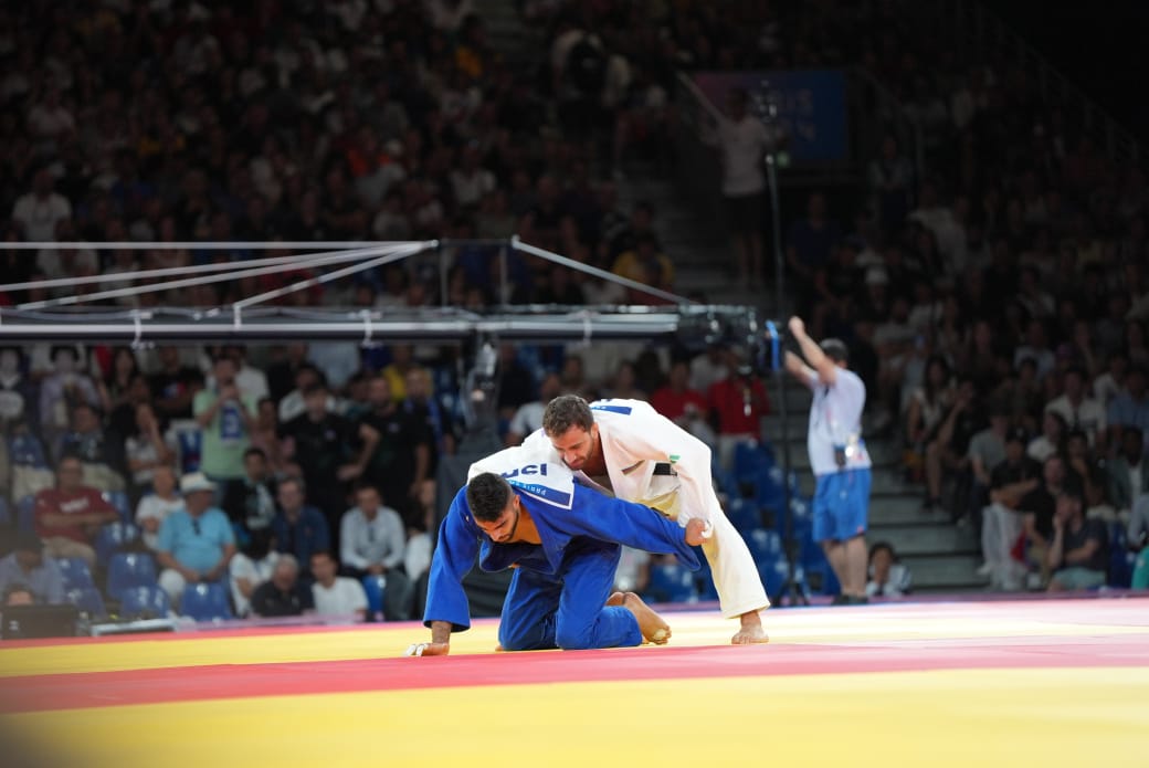 Paris-2024: Cüdoçumuz Olimpiya mükafatçısına qalib gələrək növbəti mərhələyə vəsiqə qazandı 