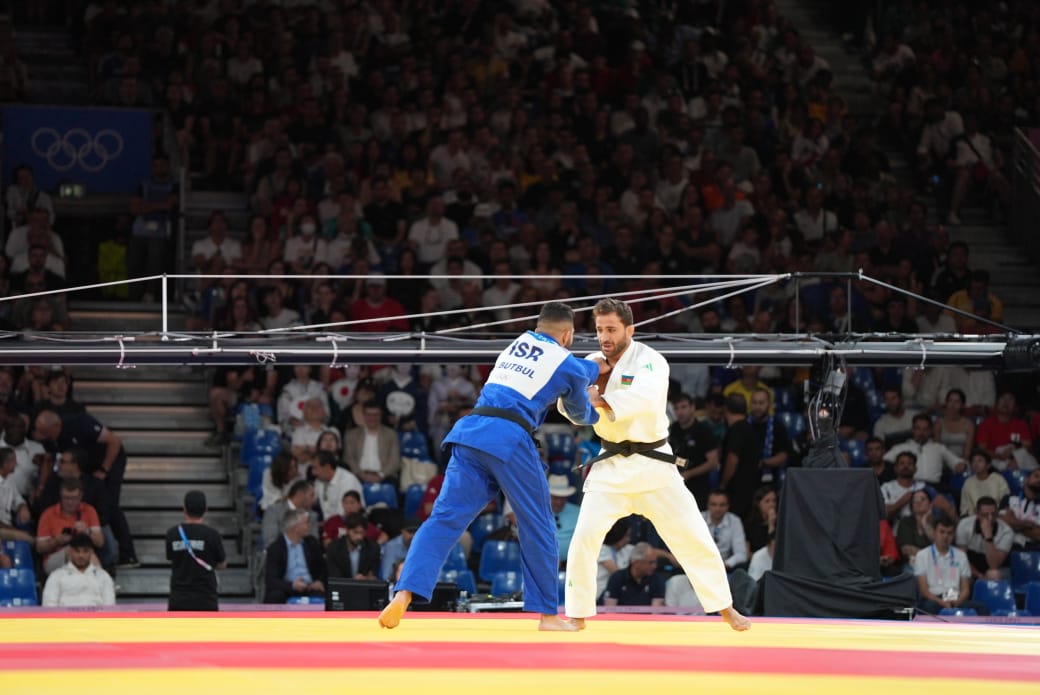 Paris-2024: Cüdoçumuz Olimpiya mükafatçısına qalib gələrək növbəti mərhələyə vəsiqə qazandı 