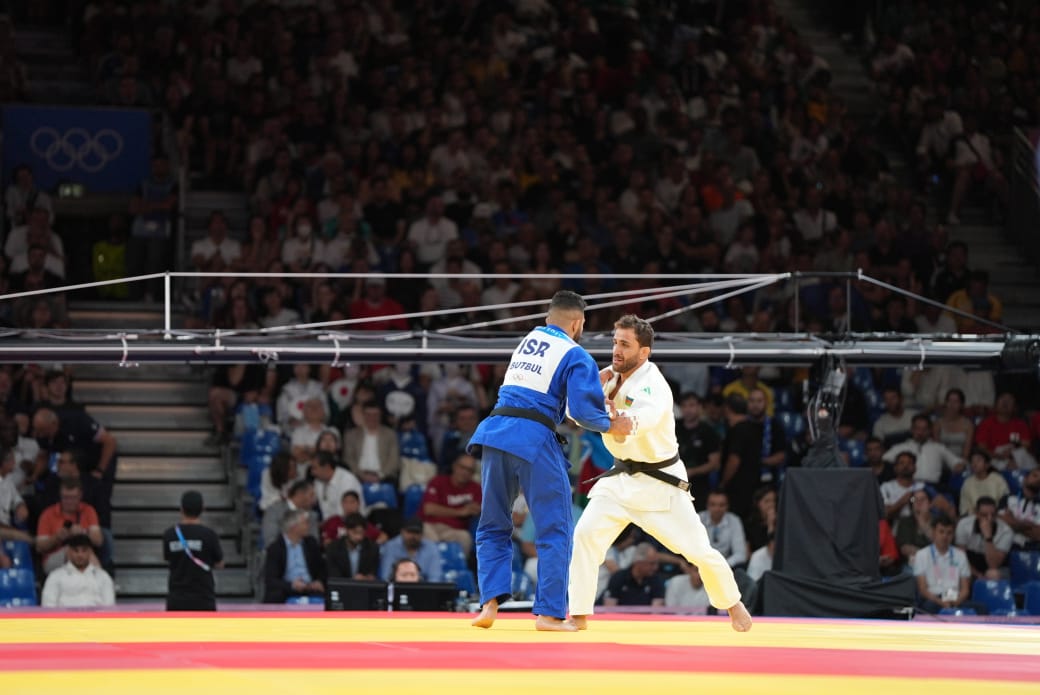 Paris-2024: Cüdoçumuz Olimpiya mükafatçısına qalib gələrək növbəti mərhələyə vəsiqə qazandı 