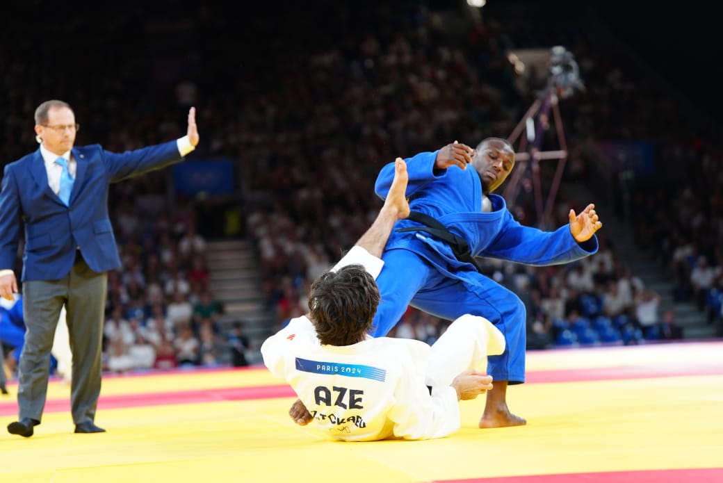 Cüdoçumuz Paris-2024-də mübarizəni dayandırdı 