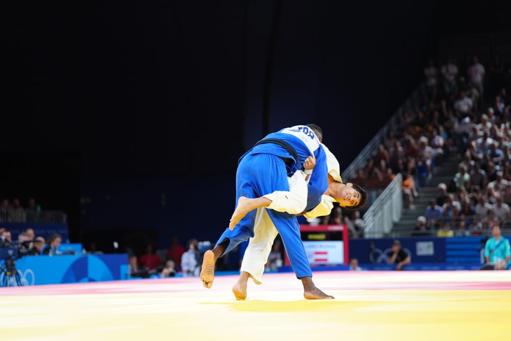 Cüdoçumuz Paris-2024-də mübarizəni dayandırdı 