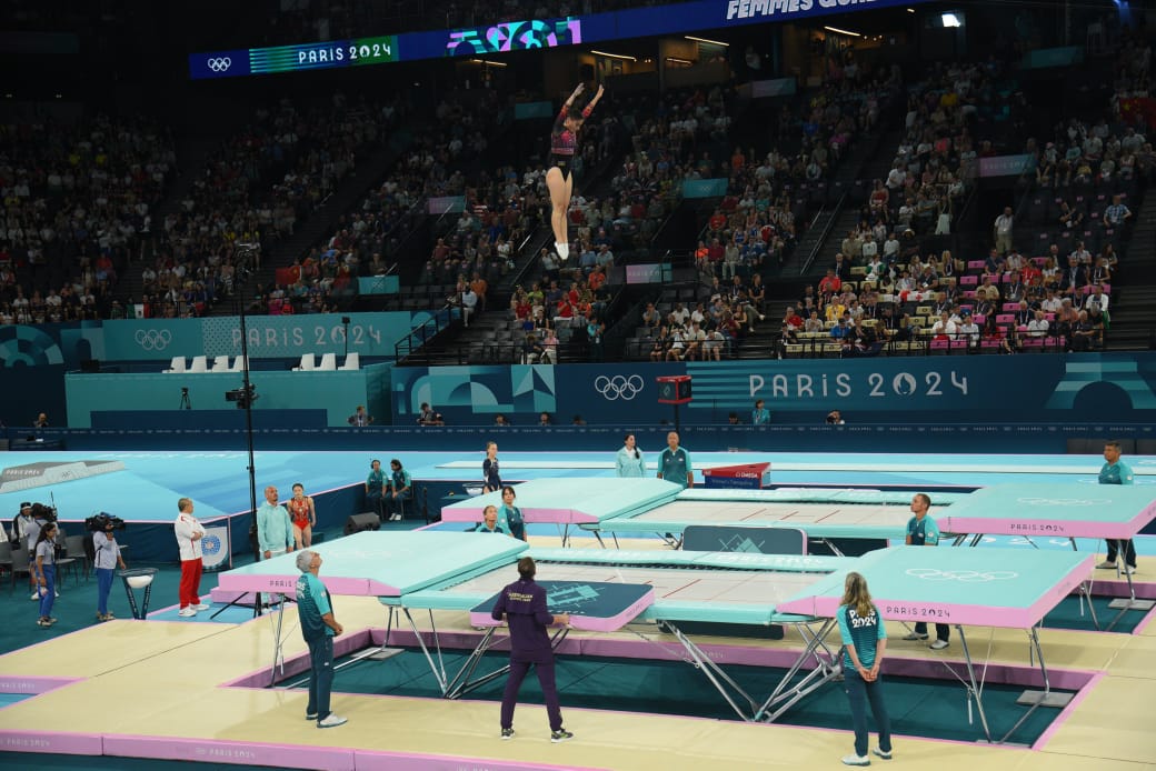 Batut gimnastımız Paris-2024-də ilk çıxışını başa vurdu 