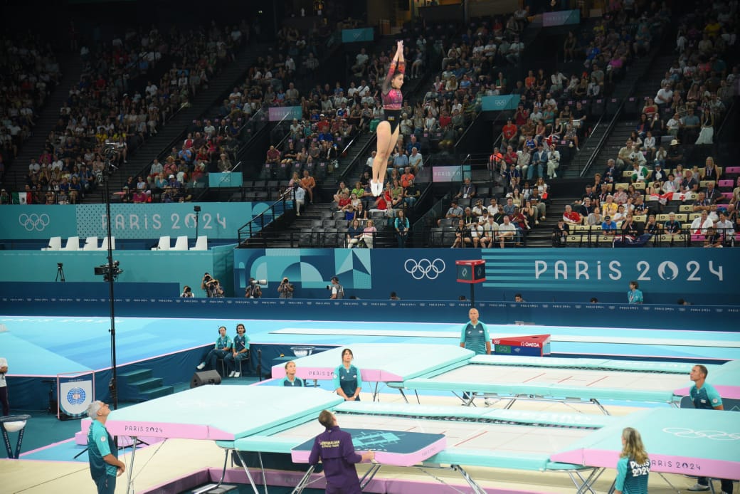 Batut gimnastımız Paris-2024-də ilk çıxışını başa vurdu 