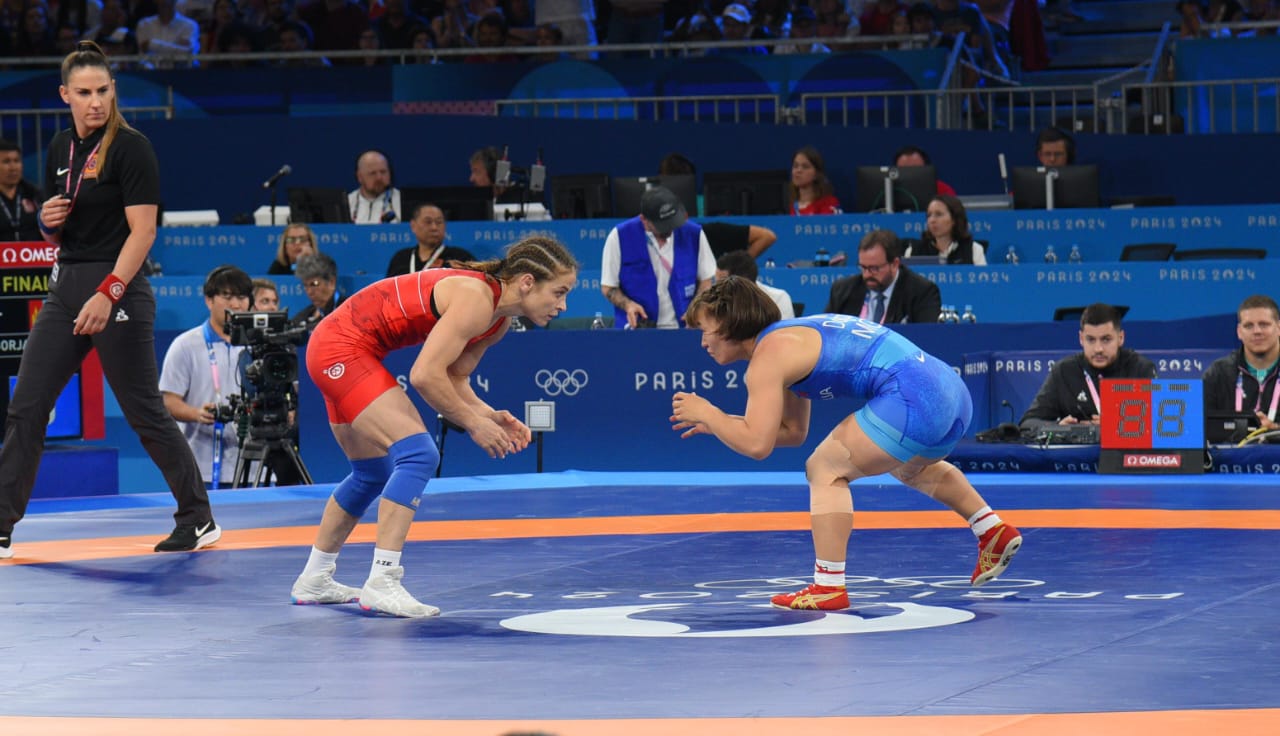 Paris-2024: Mariya Stadnik 1/4 finalda məğlub oldu