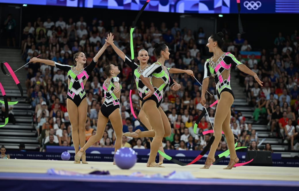 Gimnastika komandamız Paris-2024-də növbəti çıxışını başa vurdu