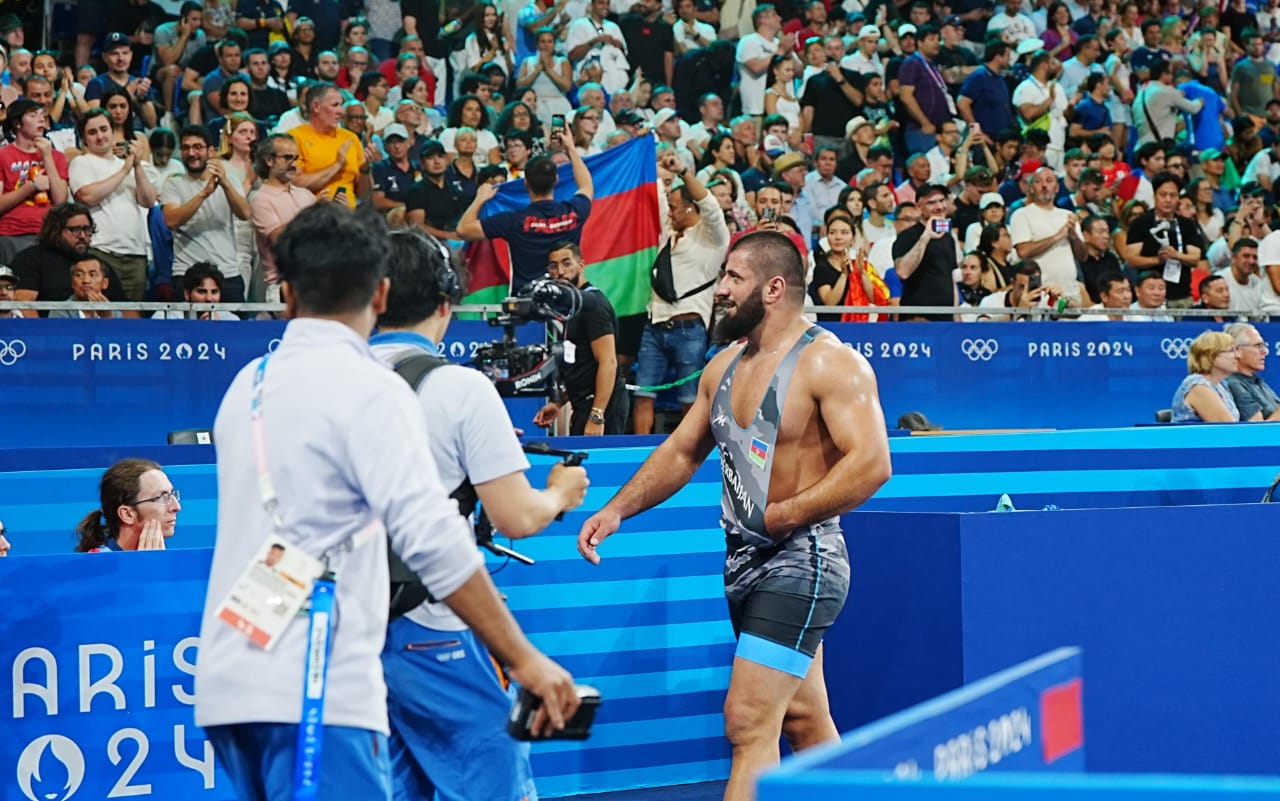 Sərbəst güləşçimiz Paris-2024-ün bürünc medalına sahib çıxdı 