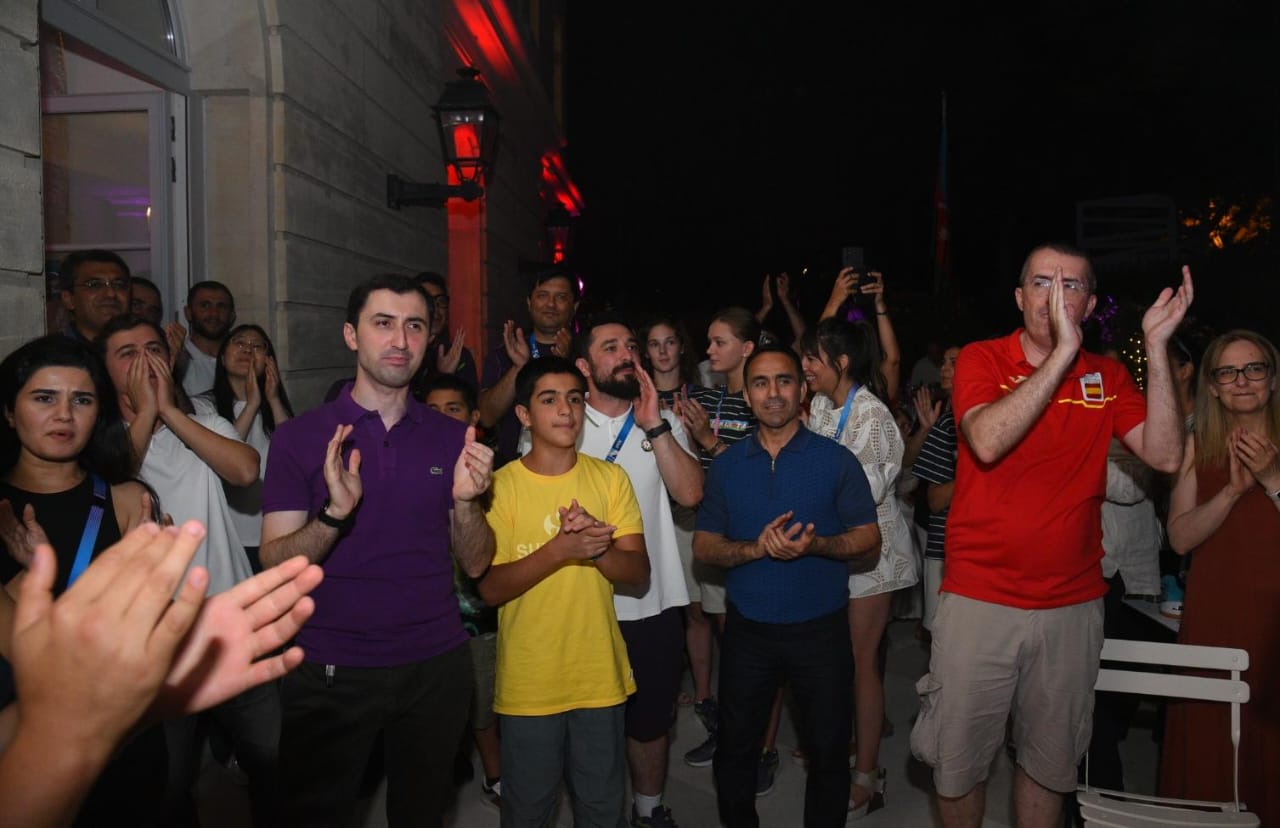 “Azərbaycan Olimpiya Evi”ndə XXXIII Yay Olimpiya Oyunlarında medal qazanmış idmançılarımızla görüş olub