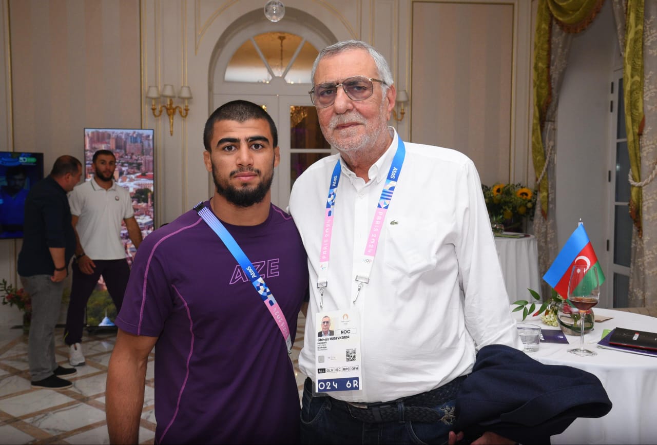 “Azərbaycan Olimpiya Evi”ndə XXXIII Yay Olimpiya Oyunlarında medal qazanmış idmançılarımızla görüş olub