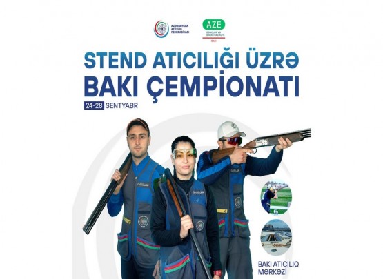 Stend atıcılığı üzrə Bakı çempionatına start verildi