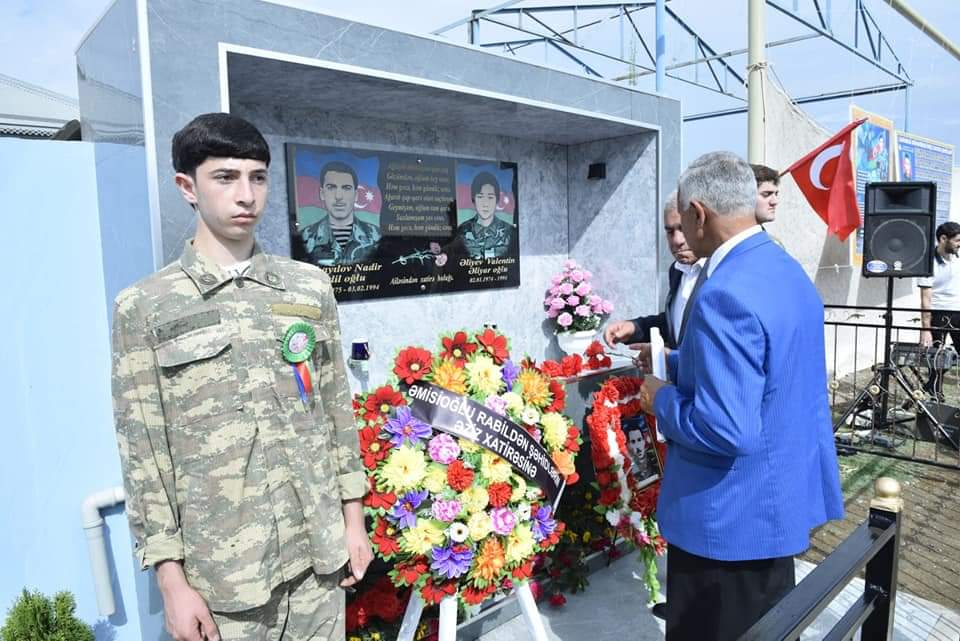 Anım günündə şəhid Nadir Mikayılovun əziz xatirəsi yad edilib