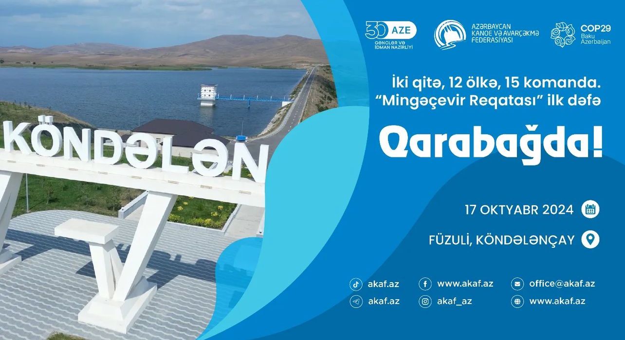 Bu gün Füzulidə "Mingəçevir Reqatası-2024"ün rəsmi açılış mərasimi keçiriləcək 