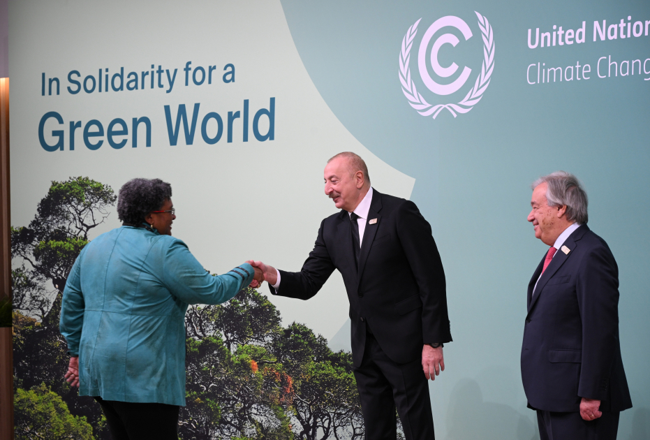 Bakıda COP29-un Liderlər Sammitinin açılış mərasimi keçirilib