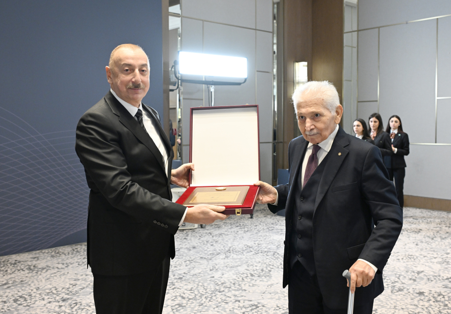 Prezident İlham Əliyev 2024-cü ilin idman yekunlarına həsr olunan mərasimdə iştirak edib&nbsp;&nbsp;