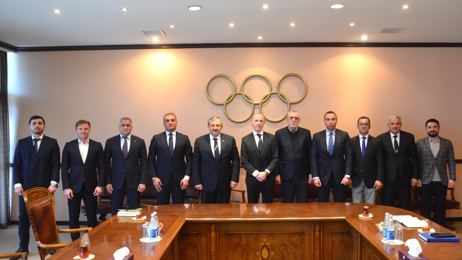 Milli Olimpiya Komitəsində WAKO rəsmiləri ilə görüş olub