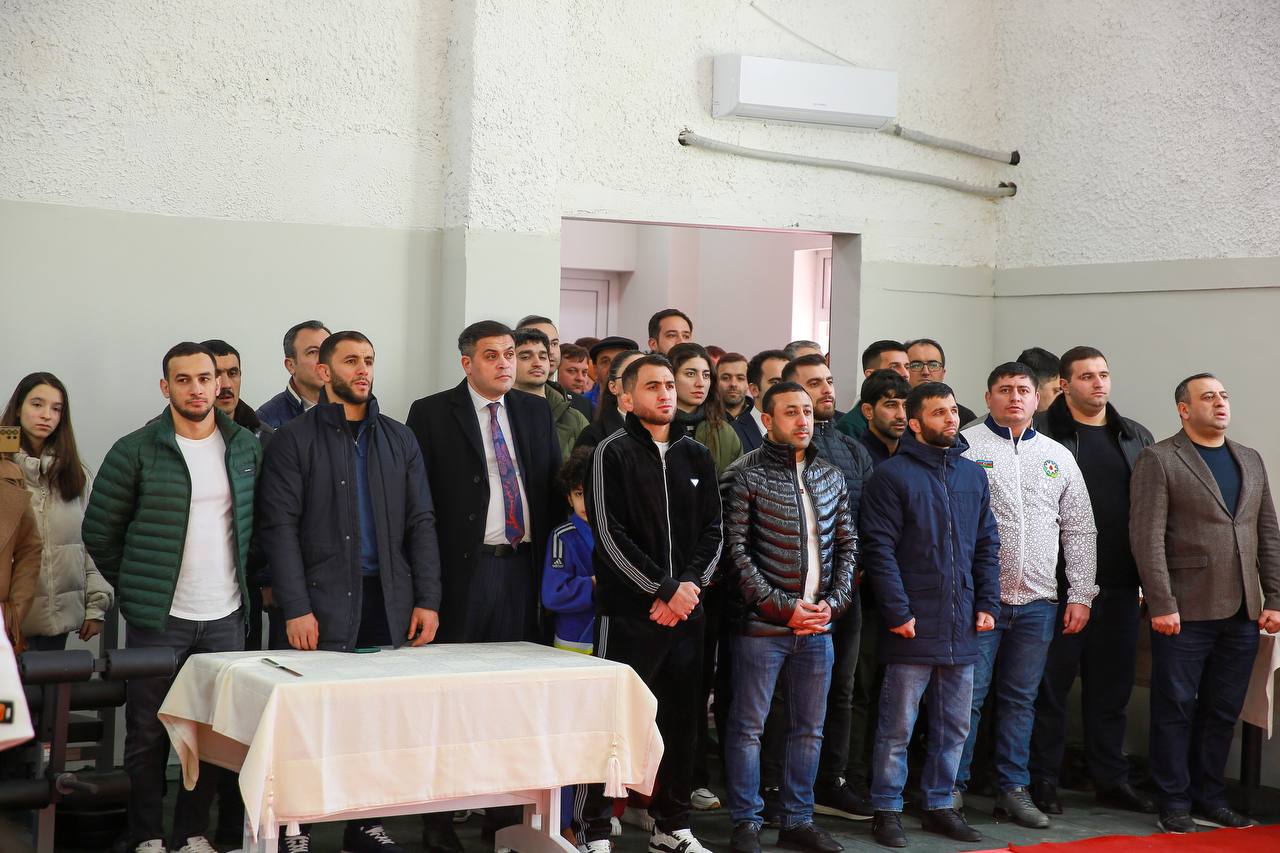 Olimpiya mükafatçımızın daha bir cüdo zalı fəaliyyətə başlayıb 