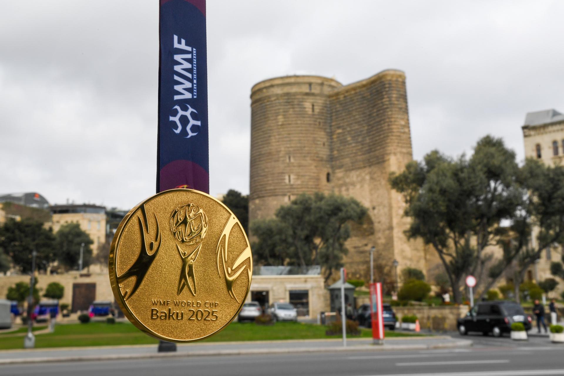 Bakıdakı dünya çempionatının medalları təqdim olundu