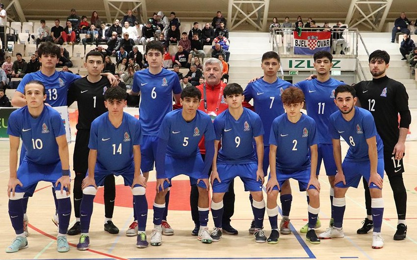 Futzalçılarımız Avropa çempionatının əsas mərhələsini məğlubiyyətlə başa vurdular&nbsp;