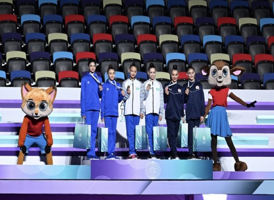 Gimnastlarımız beynəlxalq turnirdə gümüş medal qazandılar