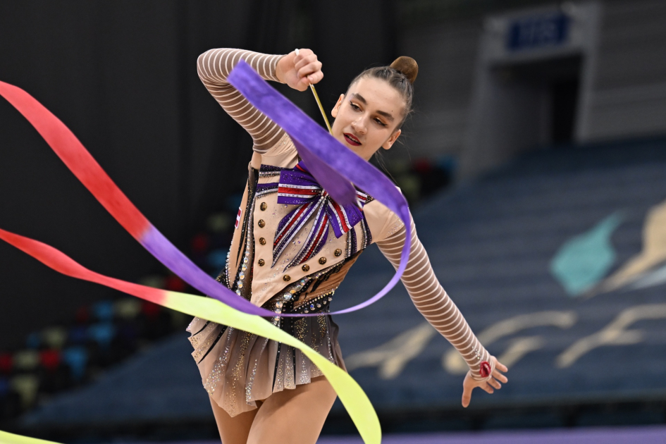 Azərbaycan gimnastları &quot;AGF Trophy&quot; turnirində 14 medal qazanıblar