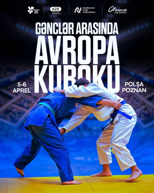 Gənc cüdoçularımız Avropa Kubokunda qüvvələrini sınayacaqlar&nbsp;