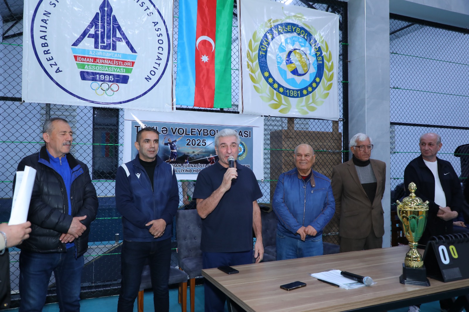 AİJA-nın 30 illiyinə həsr olunmuş ənənəvi voleybol liqasına start verilib