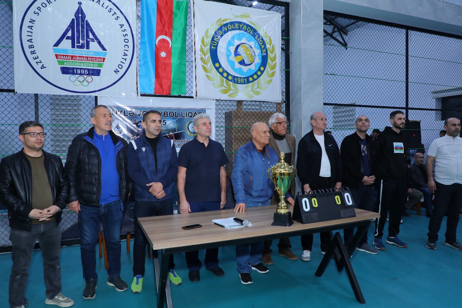 AİJA-nın 30 illiyinə həsr olunmuş ənənəvi voleybol liqasına start verilib