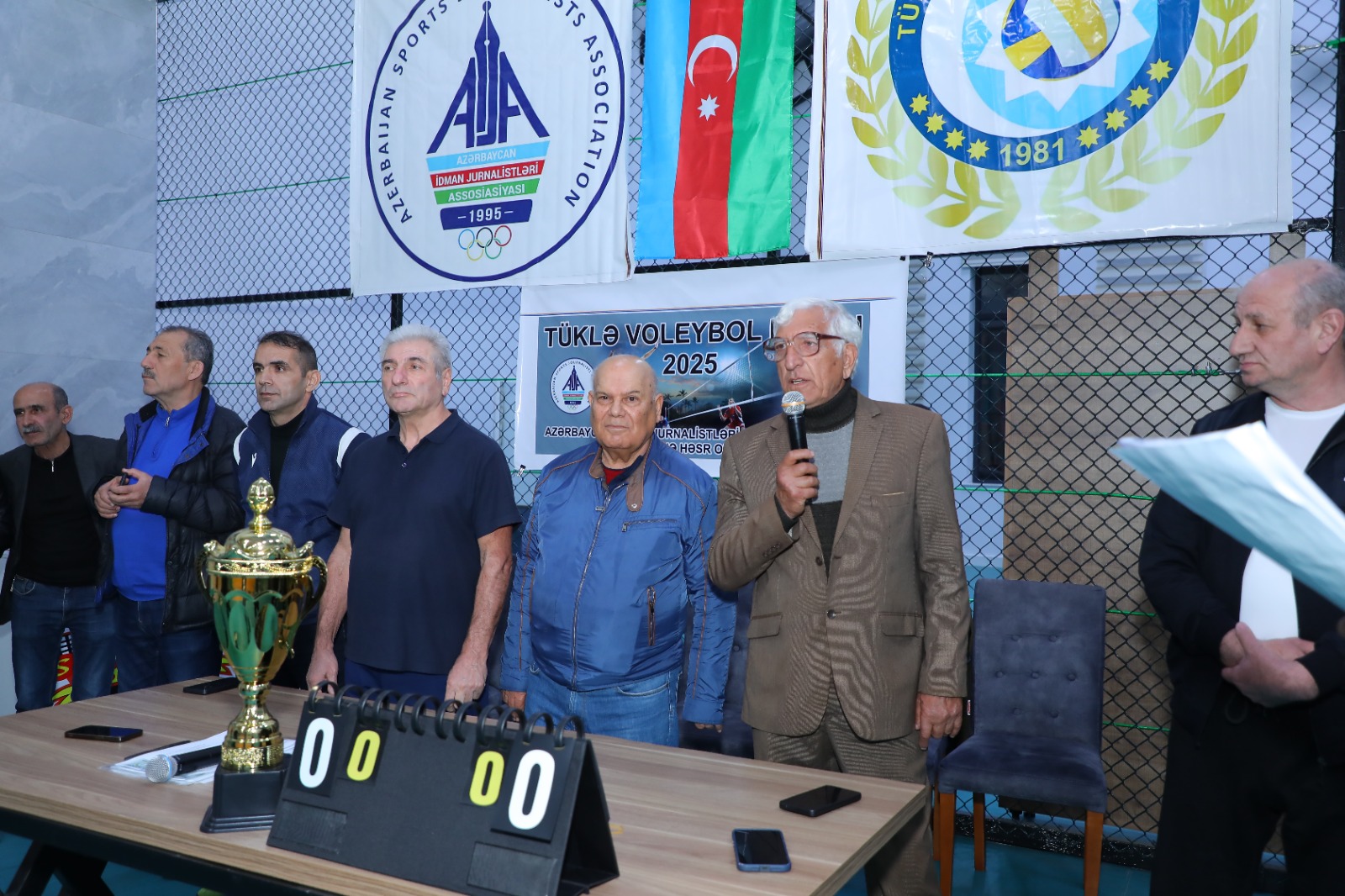 AİJA-nın 30 illiyinə həsr olunmuş ənənəvi voleybol liqasına start verilib