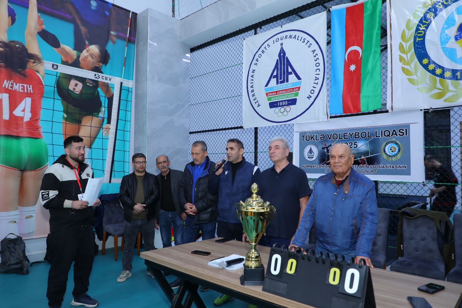 AİJA-nın 30 illiyinə həsr olunmuş ənənəvi voleybol liqasına start verilib