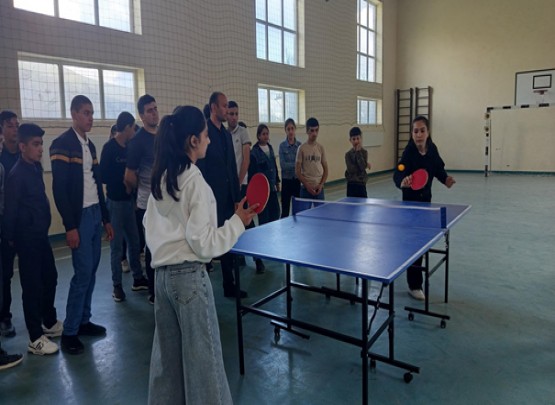 Yardımlıda məktəblilər arasında stolüstü tennis üzrə qaliblər müəyyənləşdi
