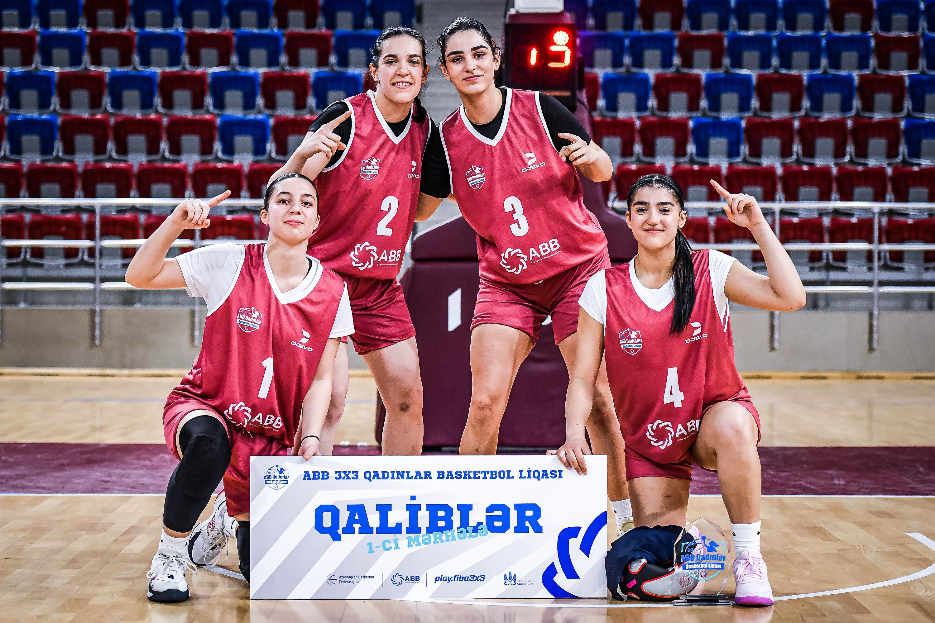 “ABB Qadın Basketbol Liqası”nda ilk mərhələnin qalibi müəyyənləşdi - FOTO