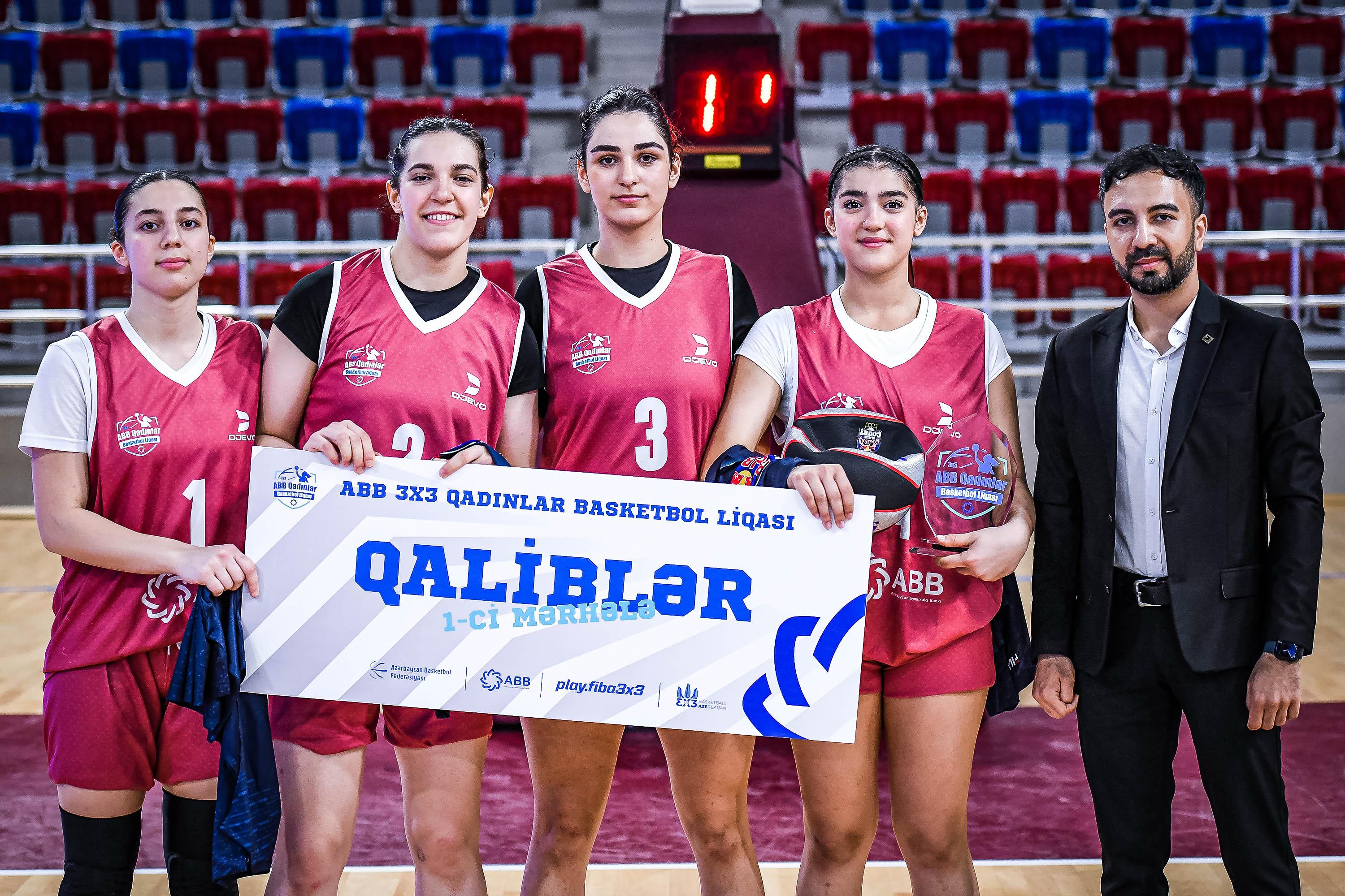 “ABB Qadın Basketbol Liqası”nda ilk mərhələnin qalibi müəyyənləşdi - FOTO