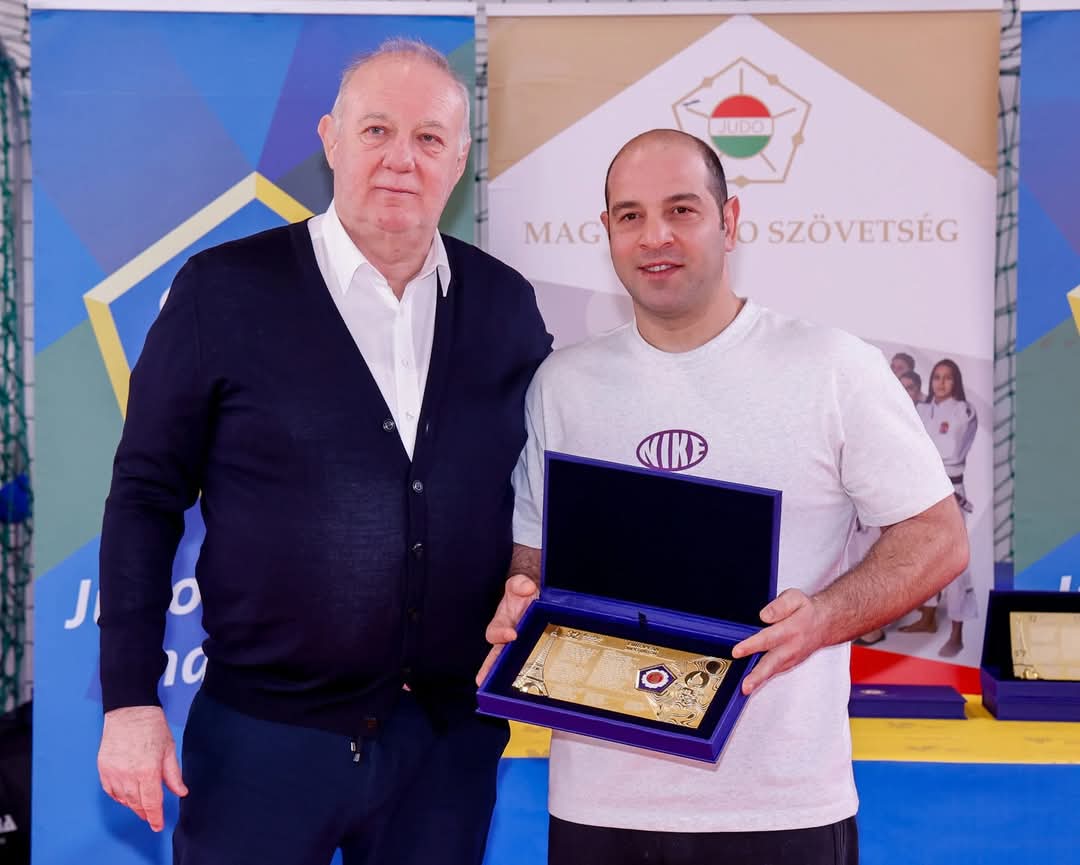 Olimpiya çempionlarımız Avropa Cüdo Birliyi tərəfindən mükafatlandırılıb 