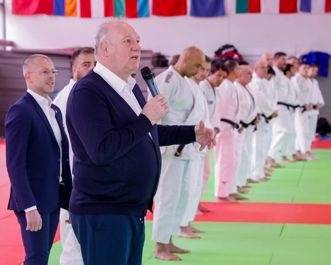 Olimpiya çempionlarımız Avropa Cüdo Birliyi tərəfindən mükafatlandırılıb 