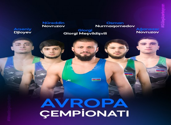 Avropa çempionatı: iki güləşçimiz finala vəsiqə qazandı