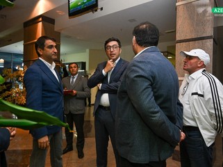 Nazir MDB Oyunları öncəsi idman infrastrukturunun vəziyyəti ilə maraqlanıb 