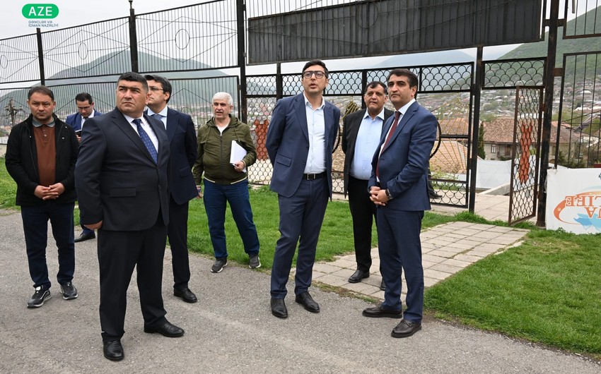 Nazir MDB Oyunları öncəsi idman infrastrukturunun vəziyyəti ilə maraqlanıb 
