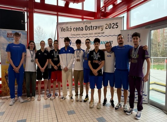 Üzgüçülərimiz Çexiyada 17 medal qazandılar&nbsp;