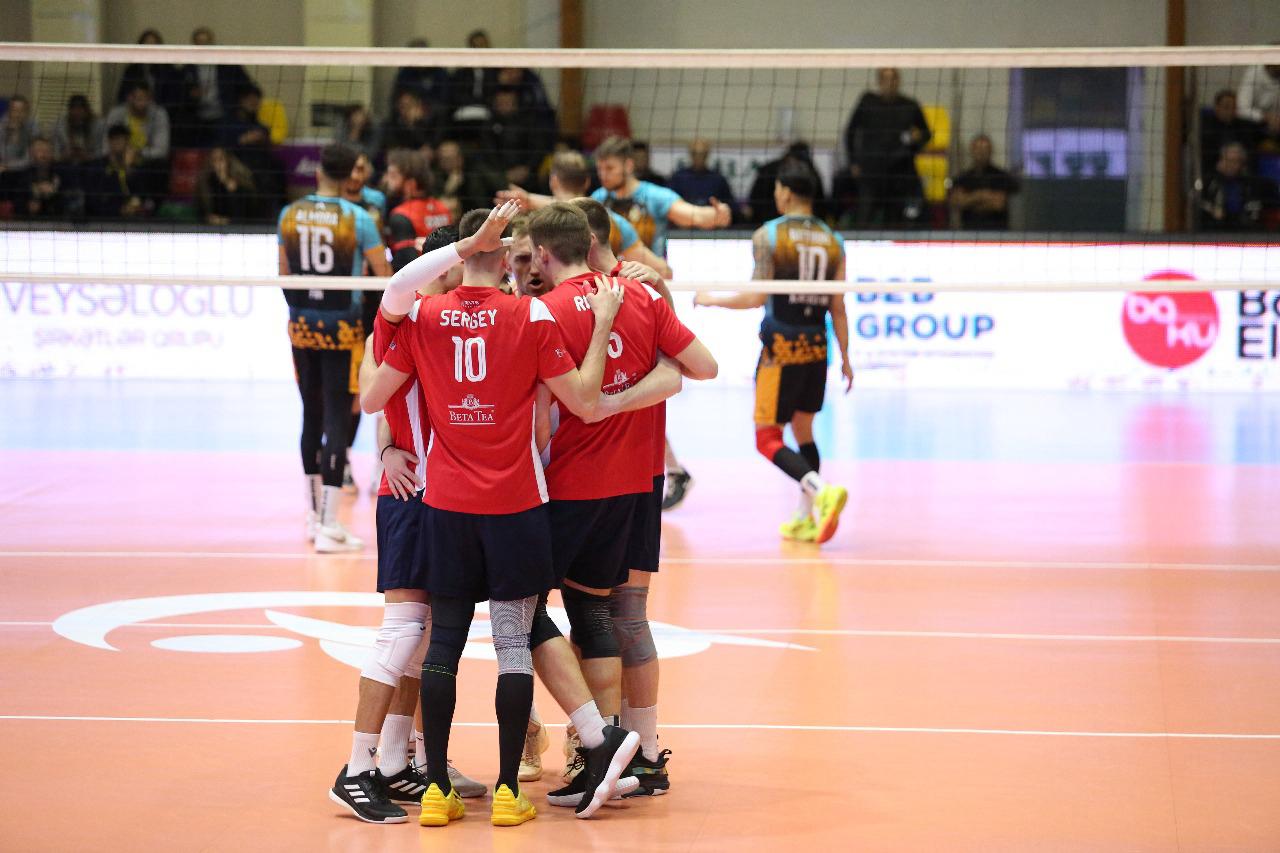 Kişi voleybolçuların Yüksək Liqasında pley-off həyəcanı başladı