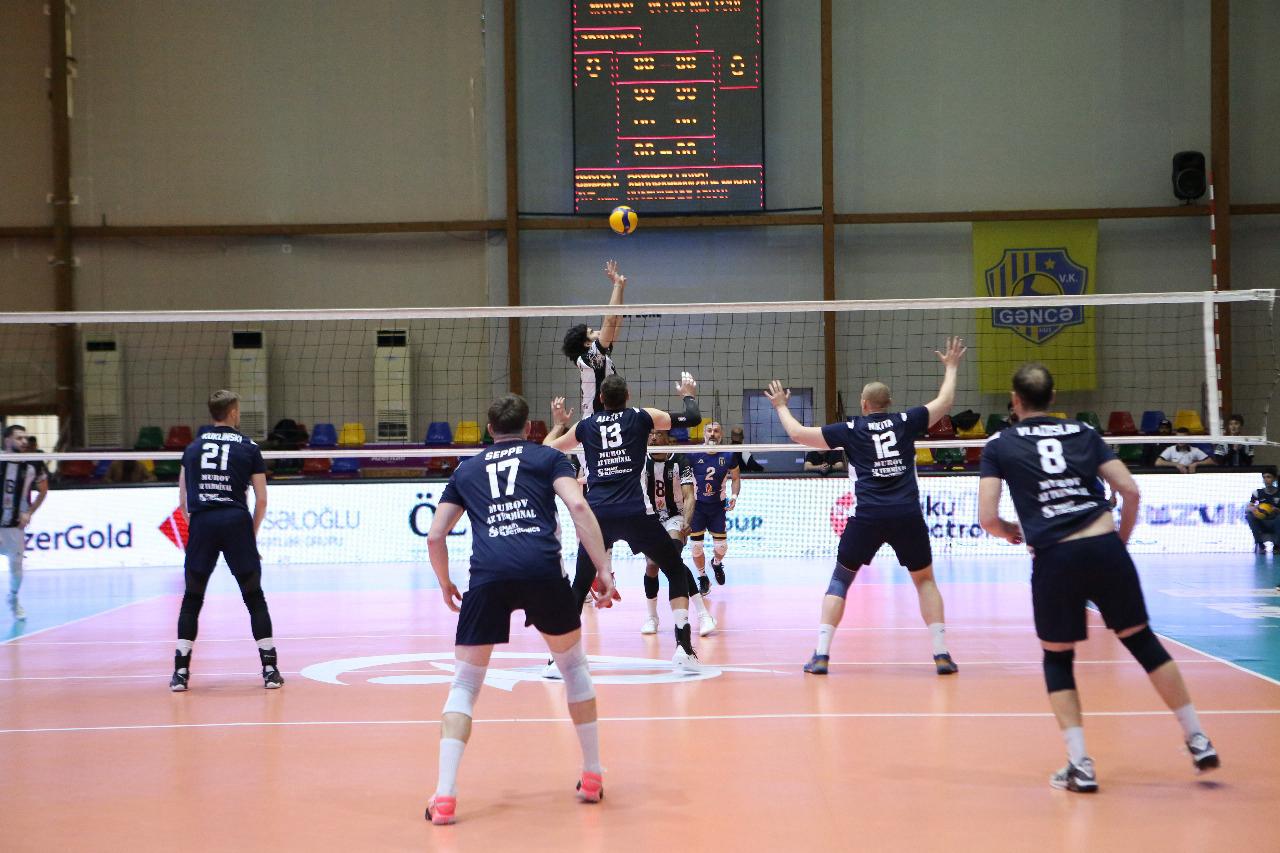 Kişi voleybolçuların Yüksək Liqasında pley-off həyəcanı başladı