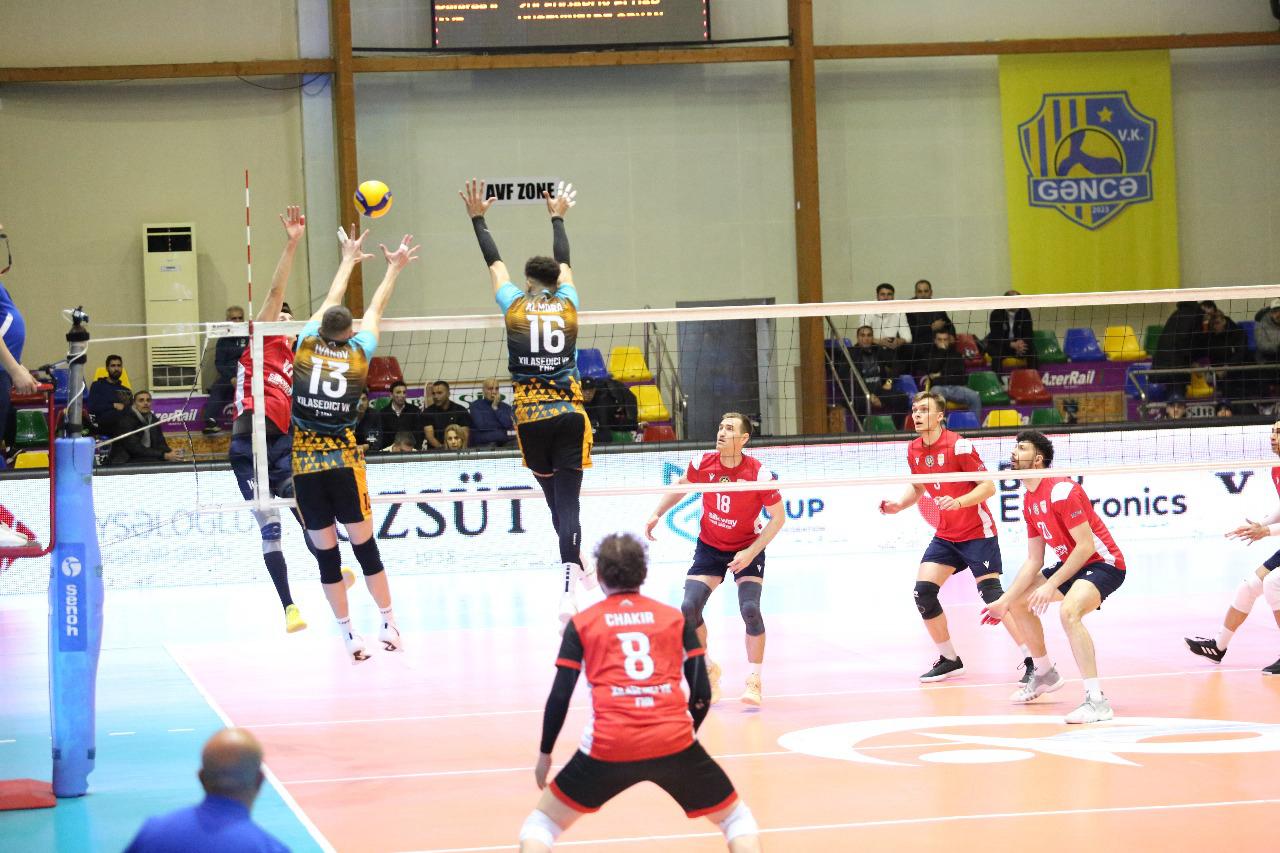 Kişi voleybolçuların Yüksək Liqasında pley-off həyəcanı başladı