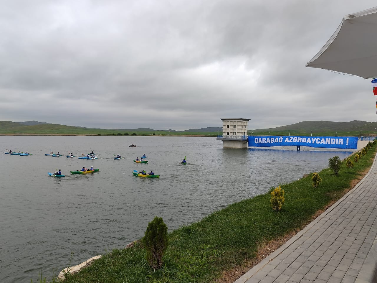 Füzulidə “Prezident Kuboku-2025” çərçivəsində avarçəkmə nümayişi və əyləncəli proqram təşkil olunub