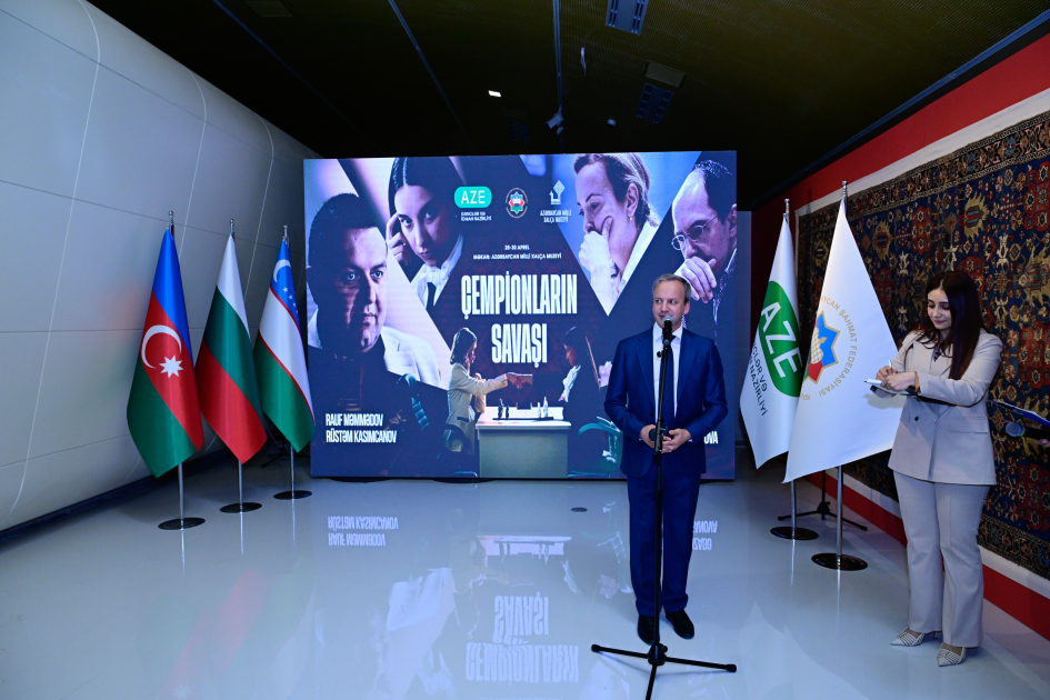 Bakıda “Çempionların savaşı” turnirinin açılış mərasimi keçirilib 