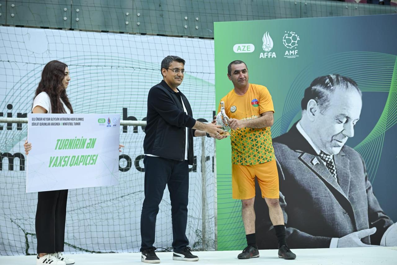 III minifutbol turnirinə yekun vuruldu&nbsp;