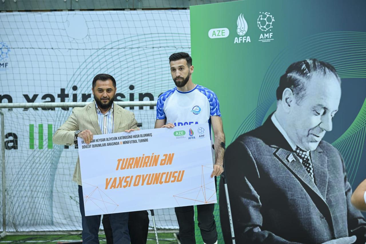 III minifutbol turnirinə yekun vuruldu&nbsp;