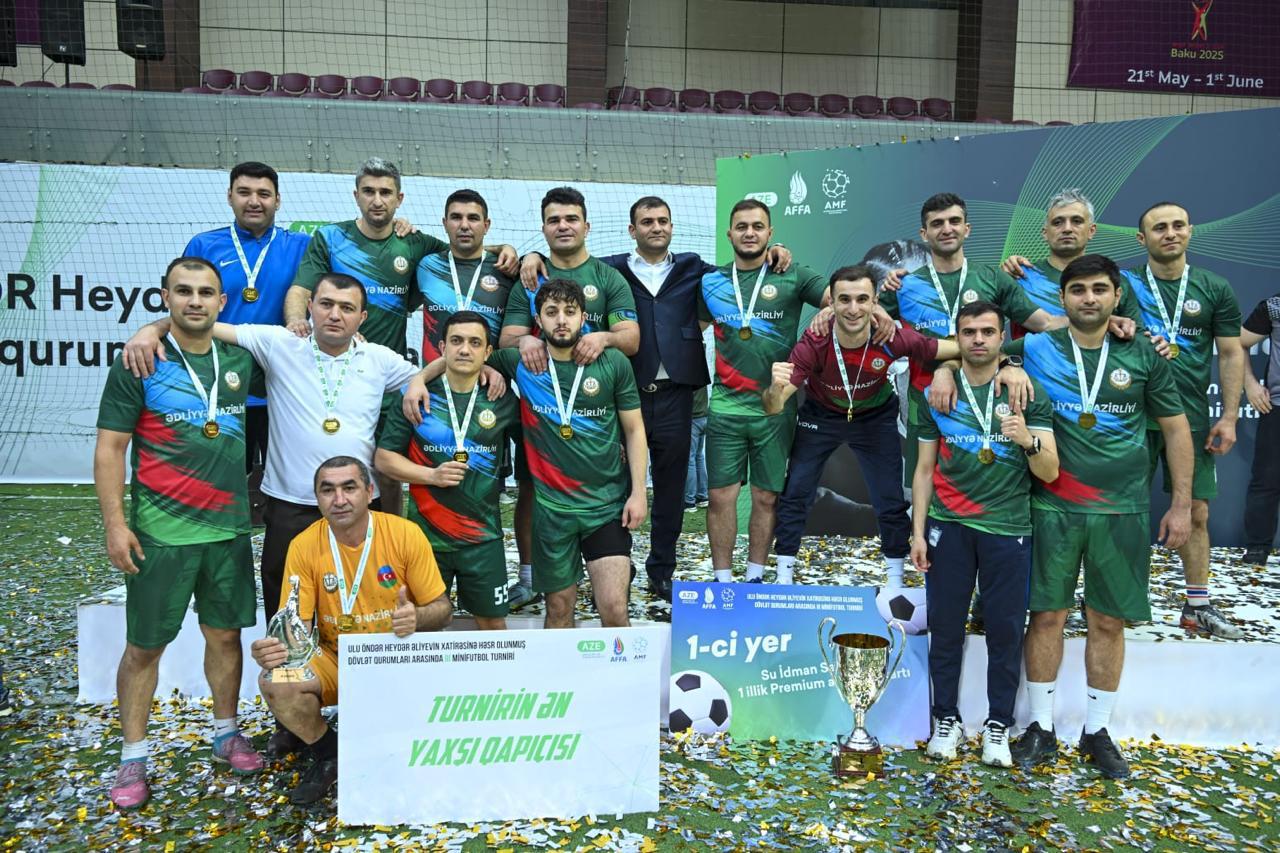 III minifutbol turnirinə yekun vuruldu&nbsp;