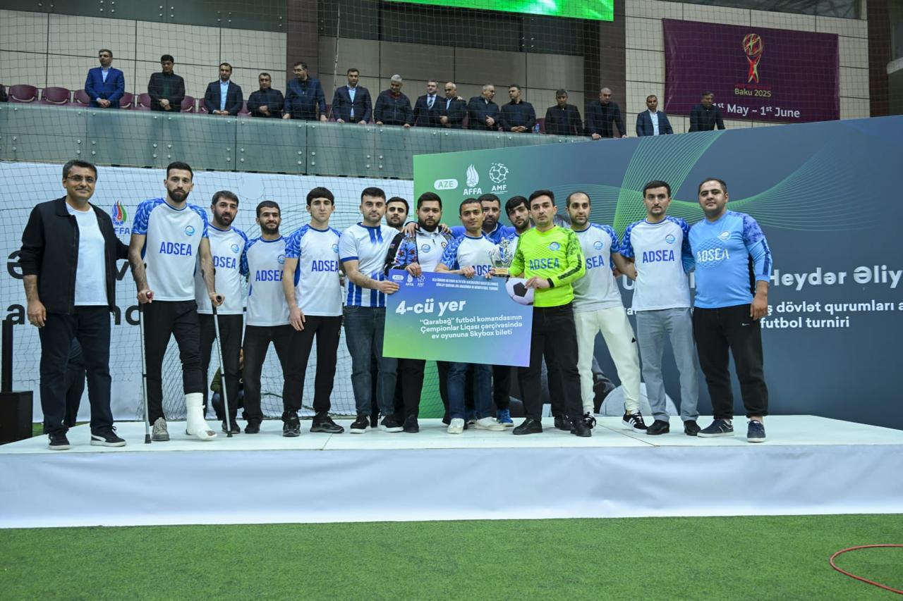 III minifutbol turnirinə yekun vuruldu&nbsp;