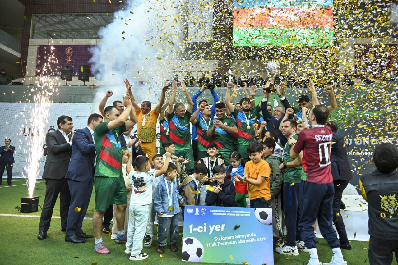 III minifutbol turnirinə yekun vuruldu&nbsp;