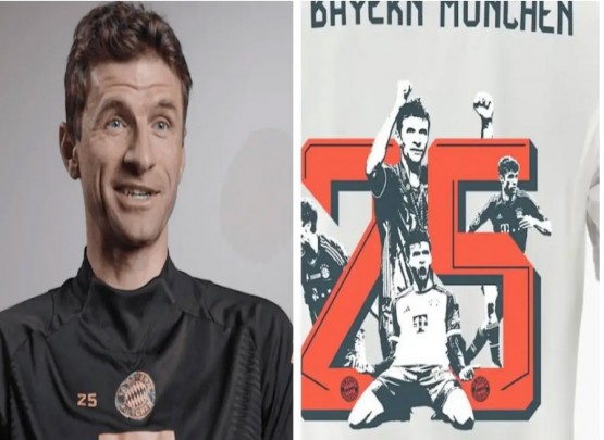&quot;Bayern&quot; Müller üçün xüsusi köynək hazırlayıb