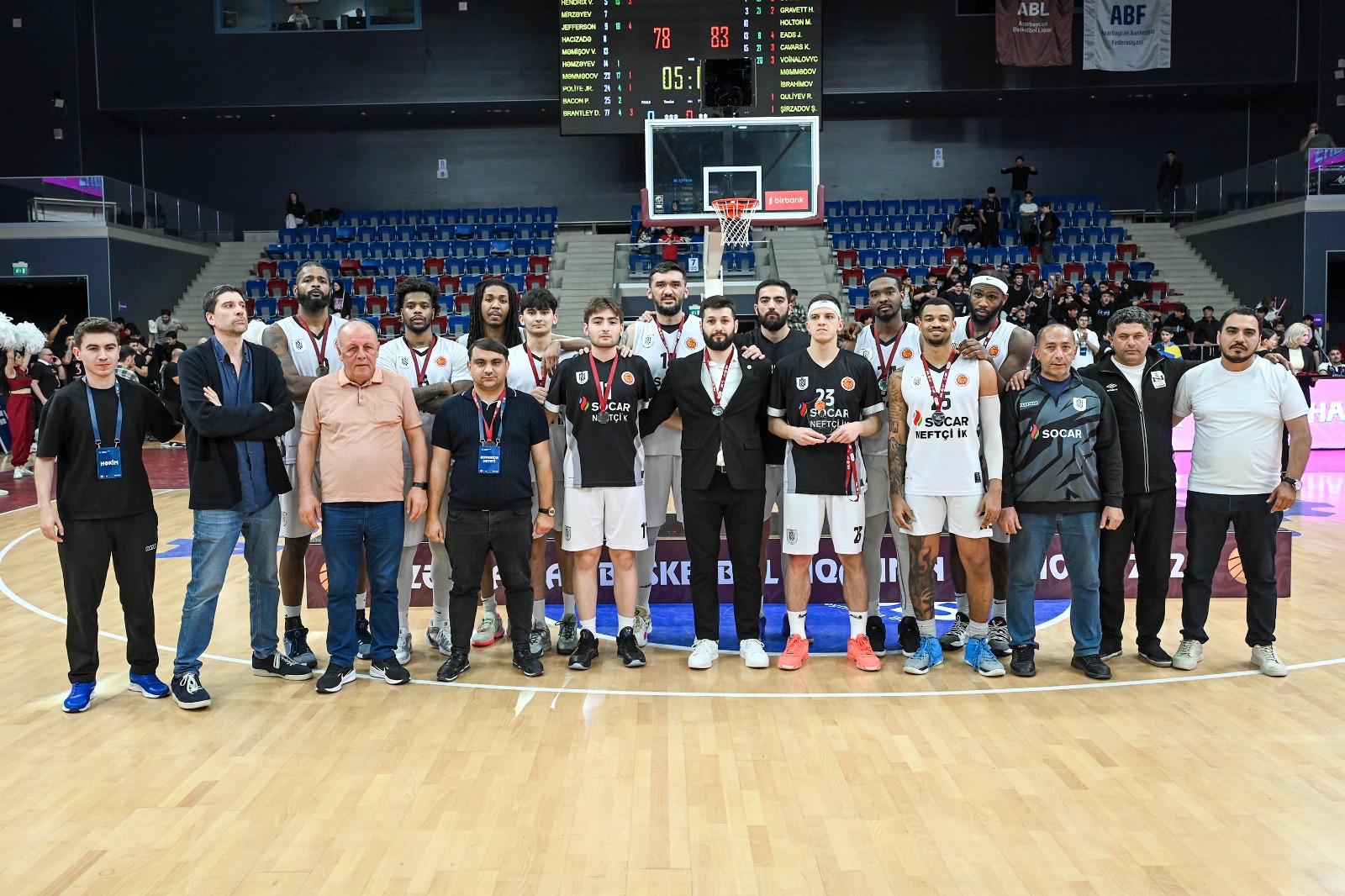 &quot;Sabah&quot; ardıcıl üçüncü dəfə Basketbol Liqasının qalibi oldu - FOTO