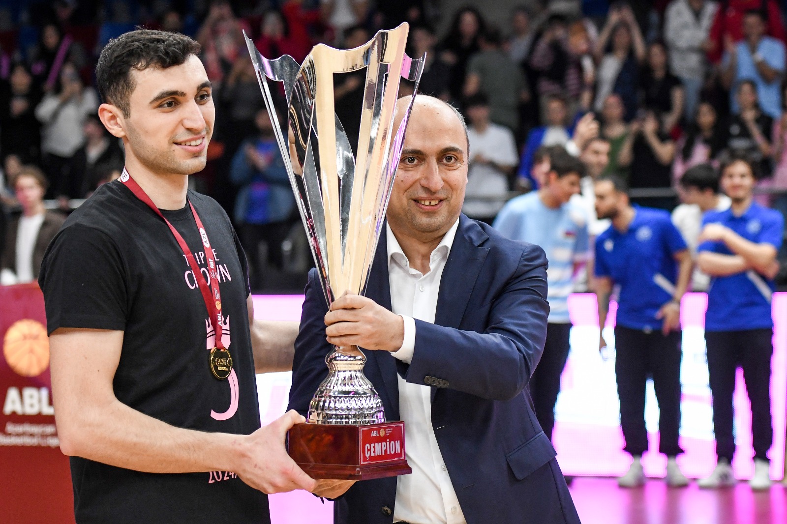 &quot;Sabah&quot; ardıcıl üçüncü dəfə Basketbol Liqasının qalibi oldu - FOTO
